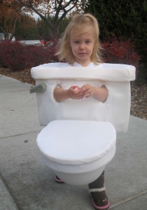 Girl-Toilet